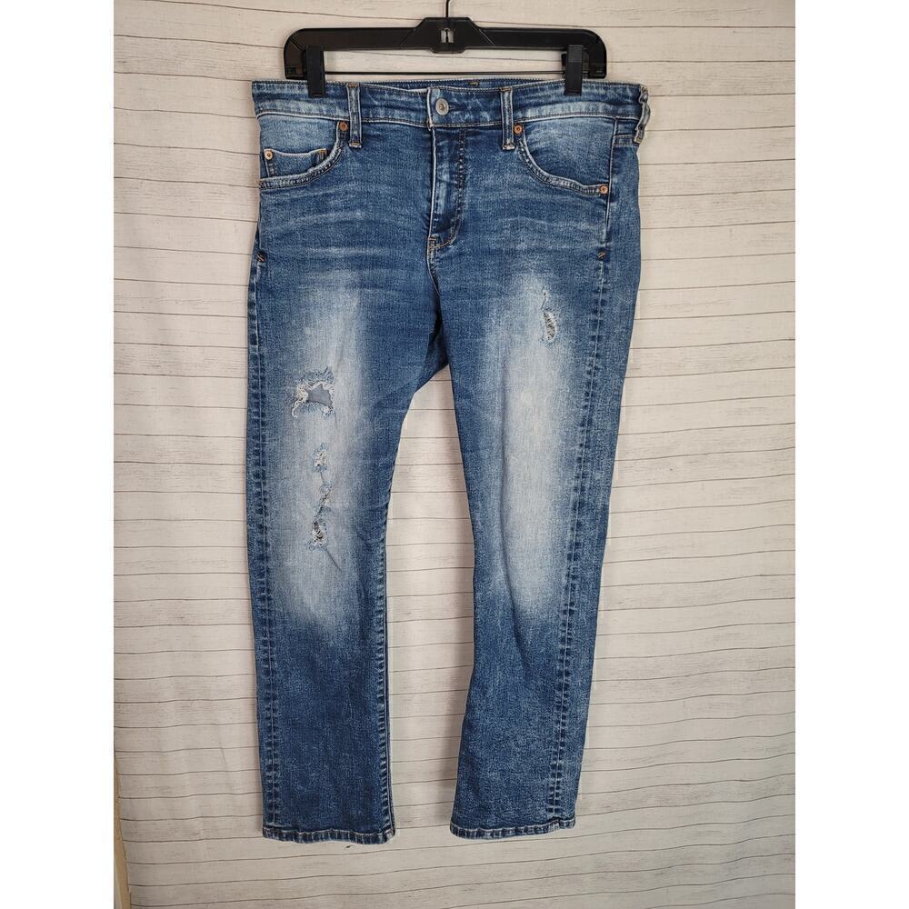 PILCRO SLIM STRAIGHT JEANS, SZ 31